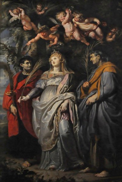 Flavia Domitilla of Terracina by Peter Paul Rubens